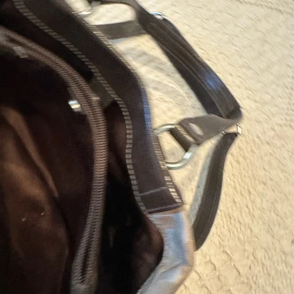 Coach Signature Canvas and Leather Handbag - Picture 5 of 10